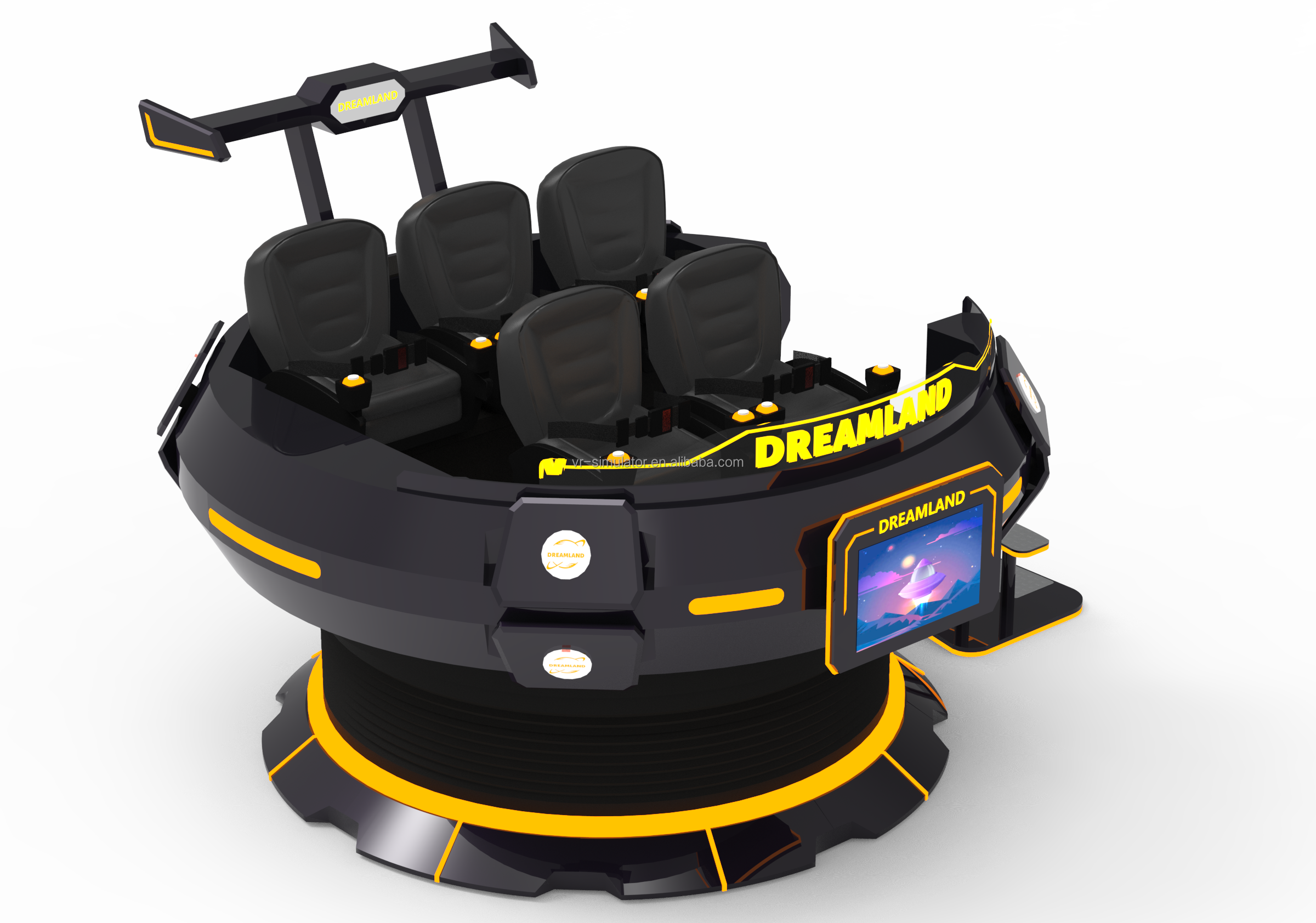 Dreamland 9d Vr Glasses Cabin  - 9D Vr Simulator avis et prix