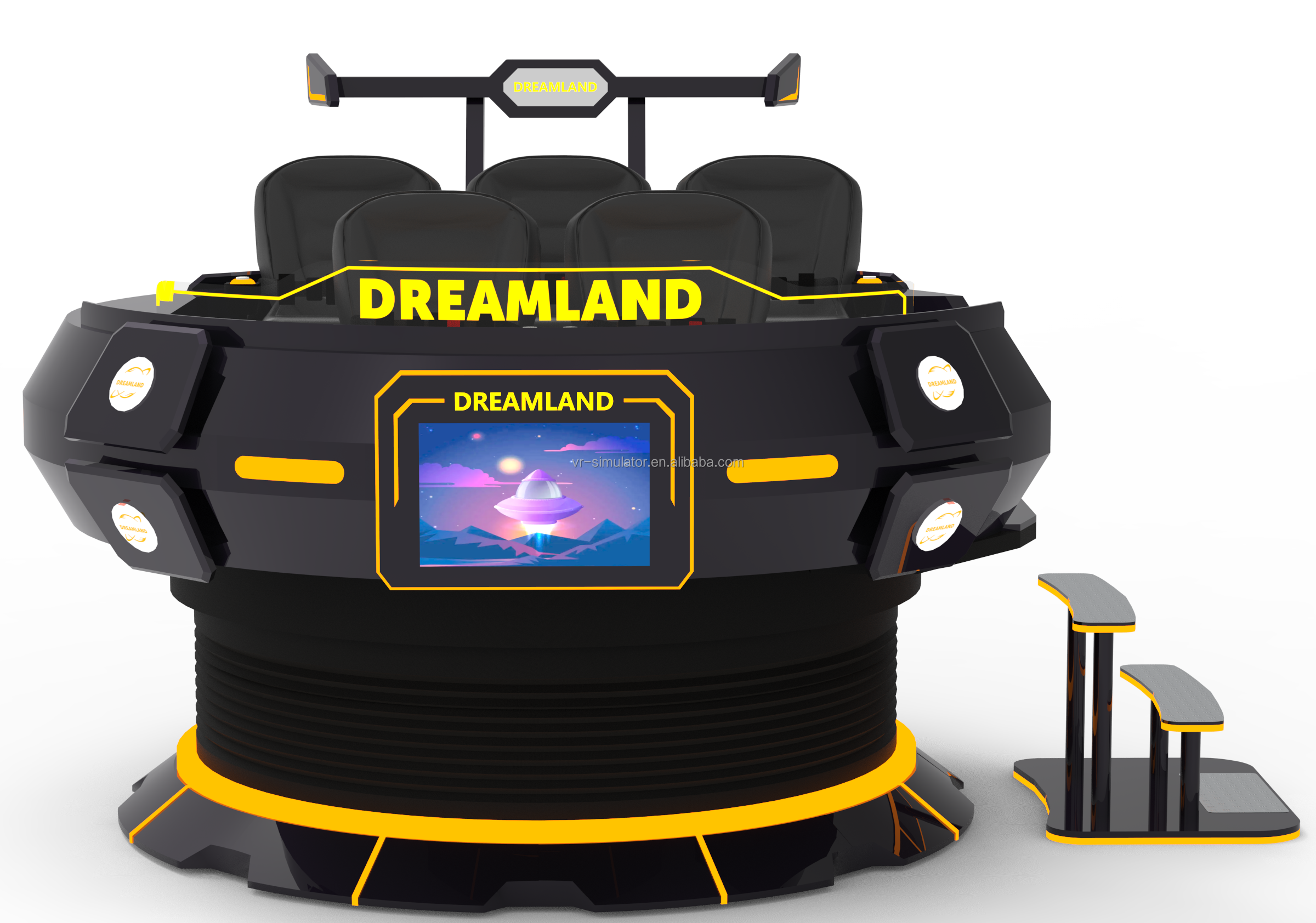 Dreamland 9d Vr Glasses Cabin  - 9D Vr Simulator avis et prix
