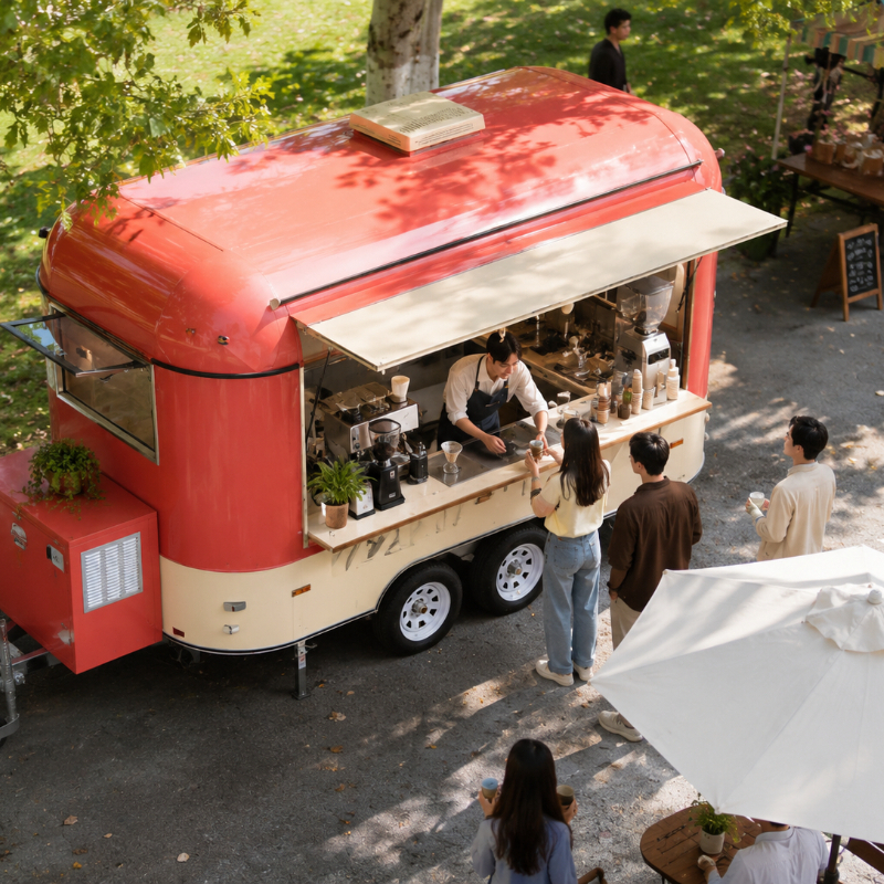 Customized Food Truck Mobile w - Hot Dog Vending Cart avis et prix