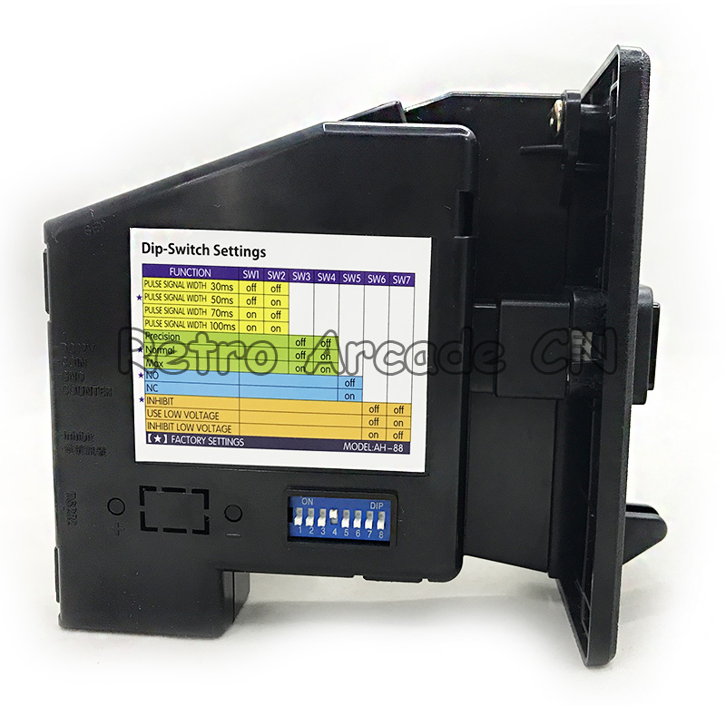 CL LED Logo Multi Coin Accepto - Arcade Game Cabinet avis et prix