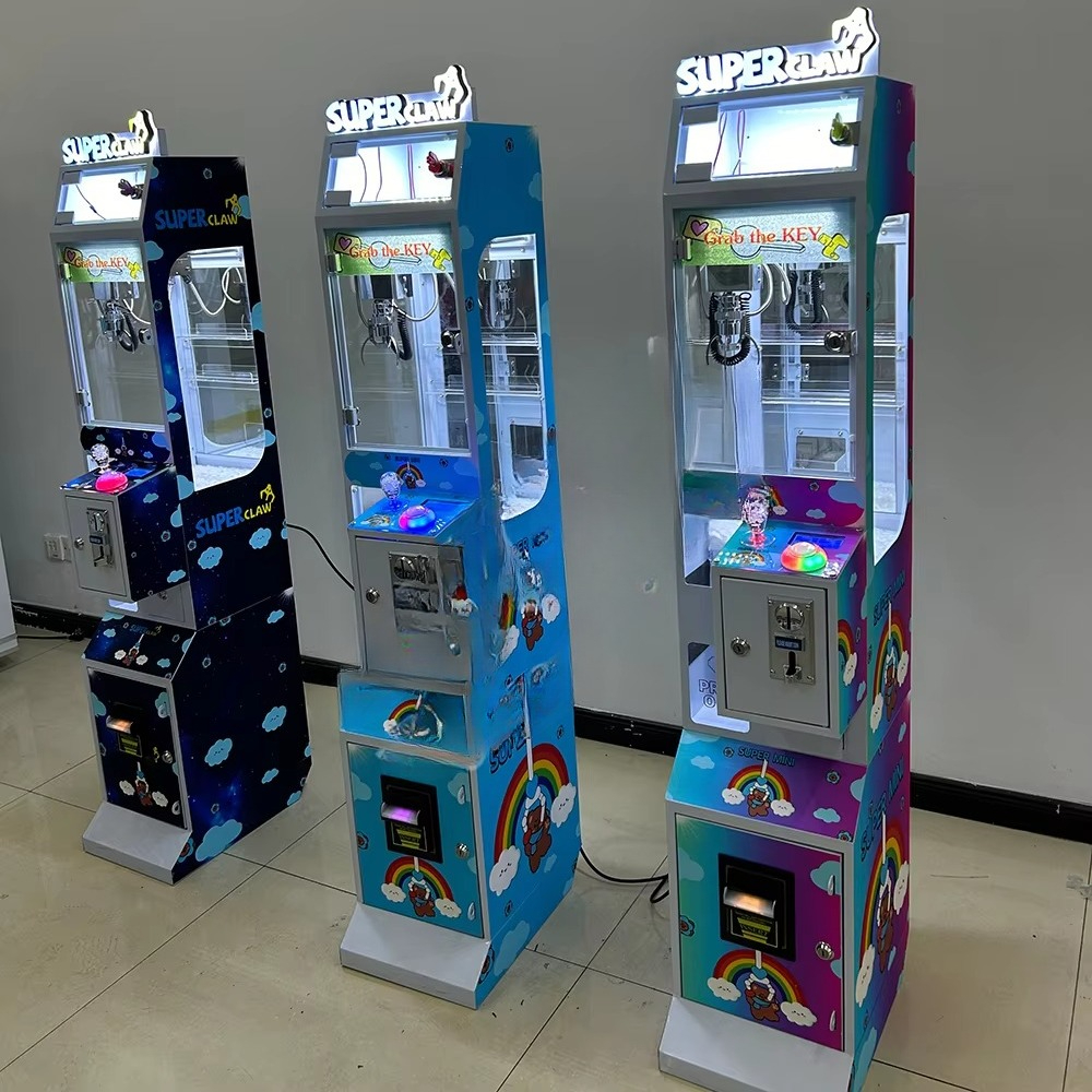 Mini Claw Machine Coin Operate - Bill Acceptor Vending avis et prix
