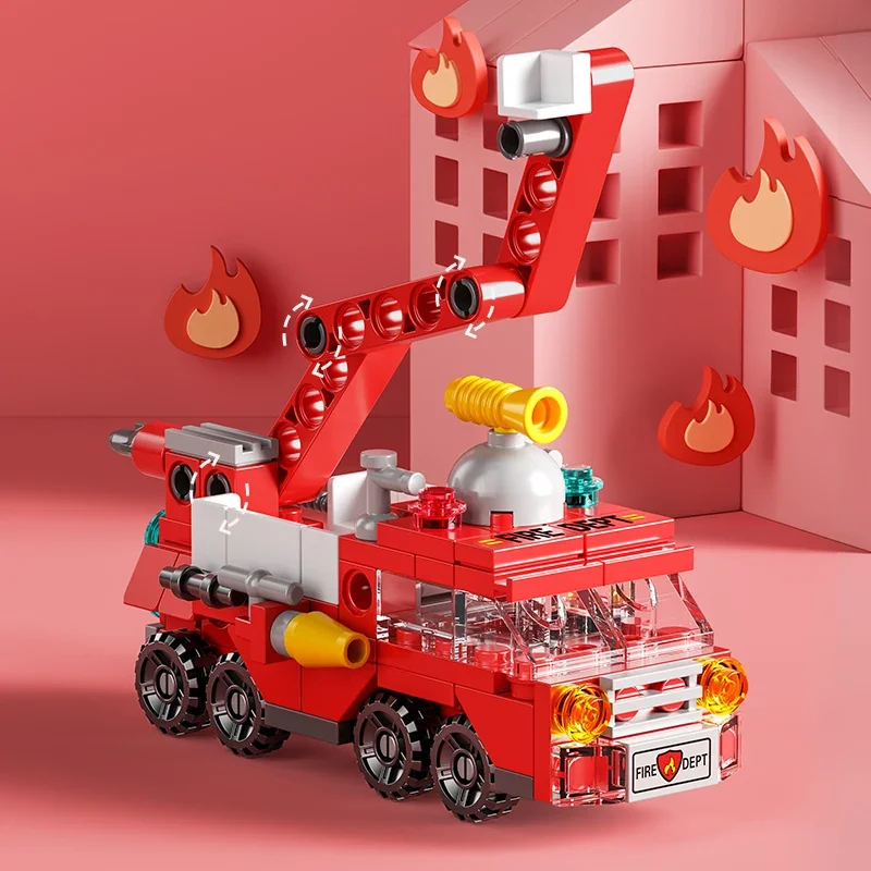 City Fire Car Building Blocks  - Claw Crane Machine avis et prix