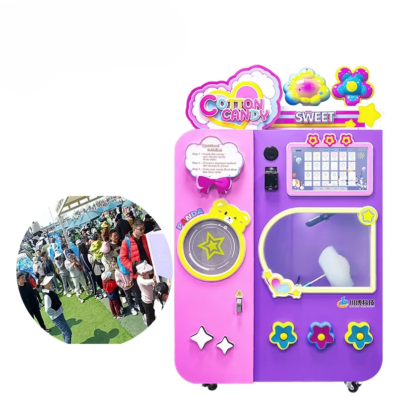 Customized Cotton Candy Vendin - Candy Vending Machine avis et prix