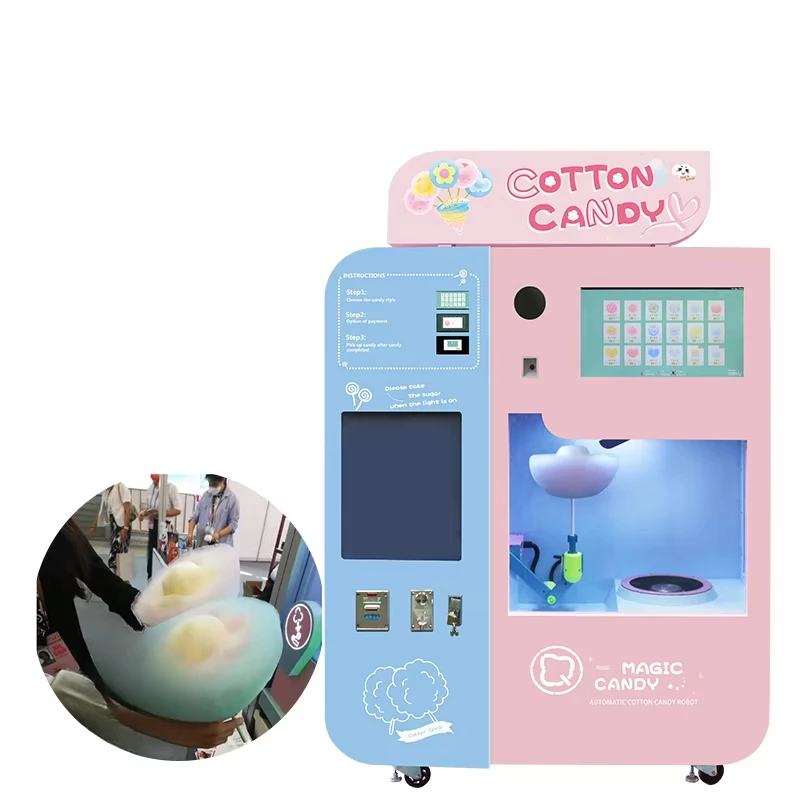 Customized Cotton Candy Vendin - Candy Vending Machine avis et prix