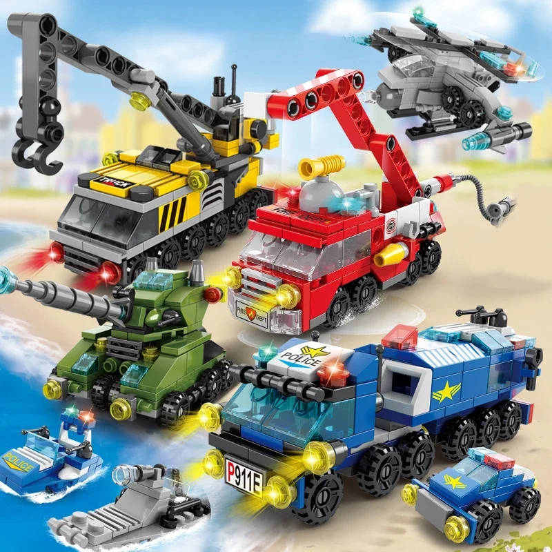 City Fire Car Building Blocks  - Claw Crane Machine avis et prix